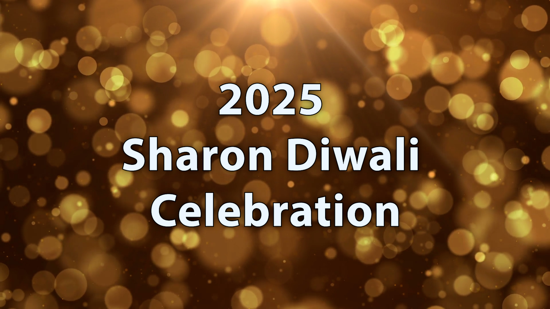 2025 Sharon Diwali Celebration