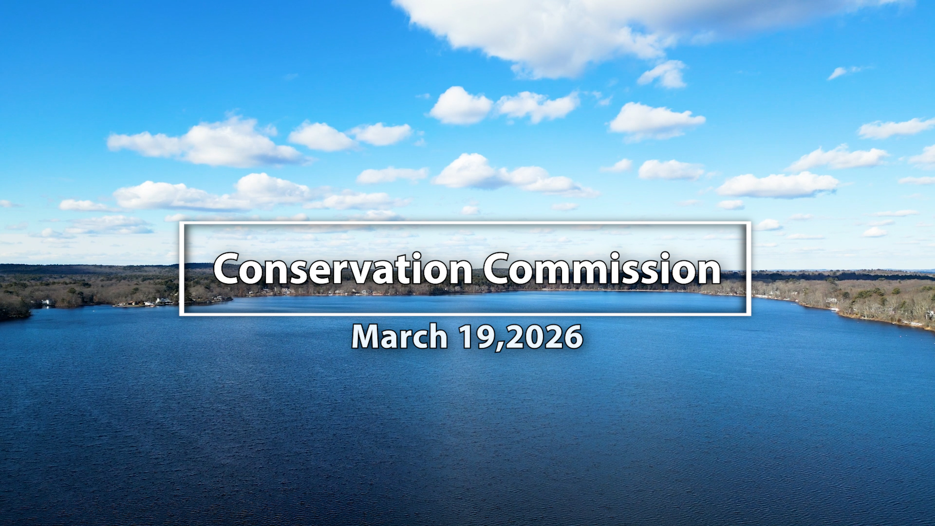 Conservation Commission, 3/19/26