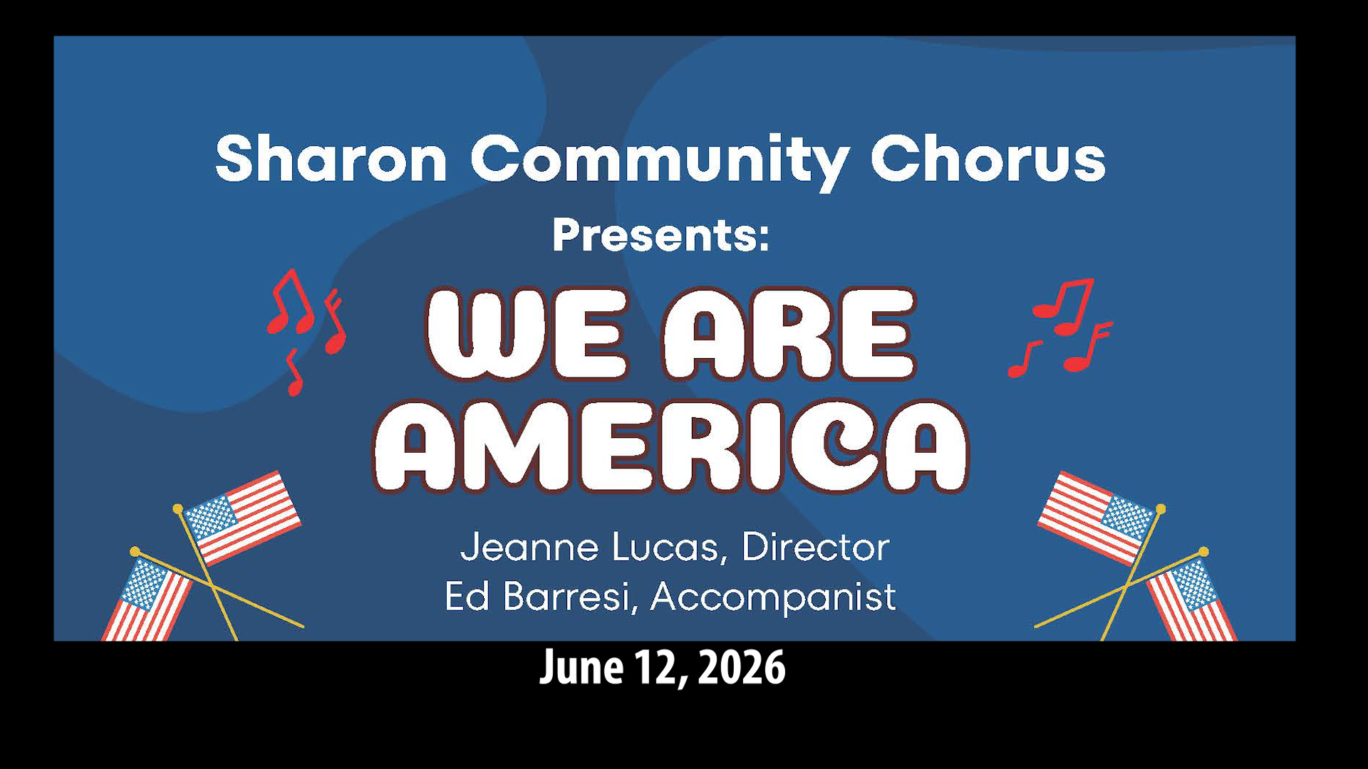 Sharon Community Chorus Pops Concert
