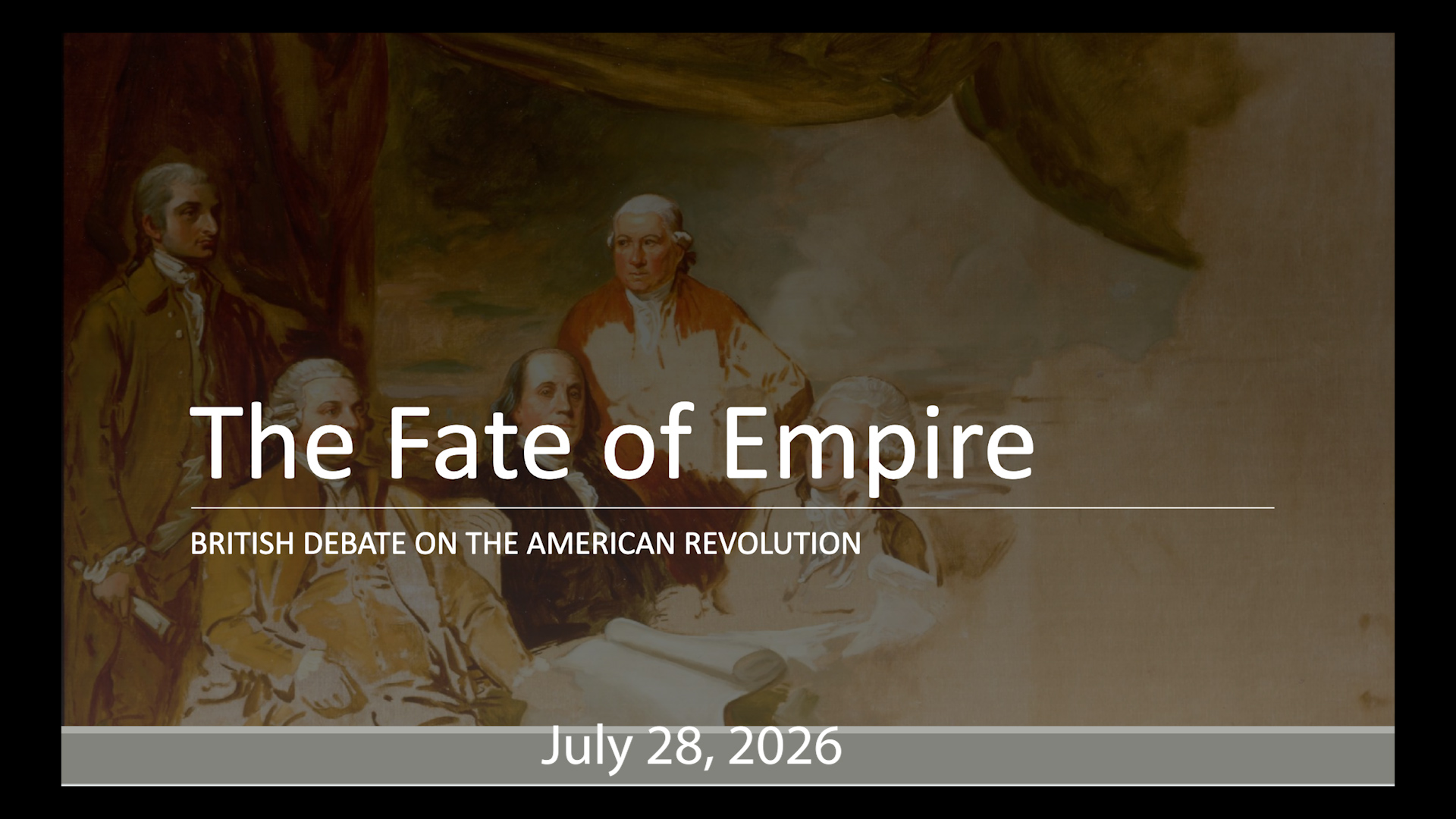 COA: The Fate of the British Empire