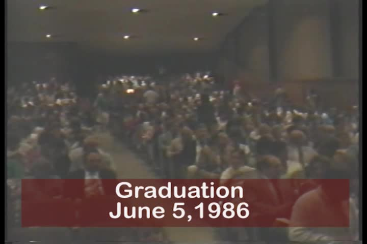 1986 Sharon High School Graduation